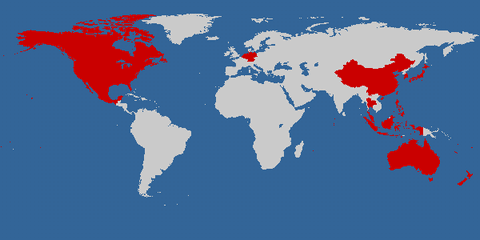 World66 - Visited Countries