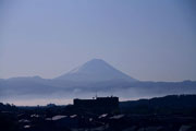 韮崎から眺める富士山