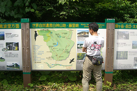 秋田r317にて。この西側に世界自然遺産が広がります。