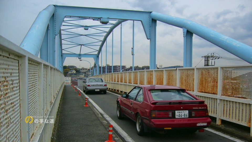 時間交互通行の様子
