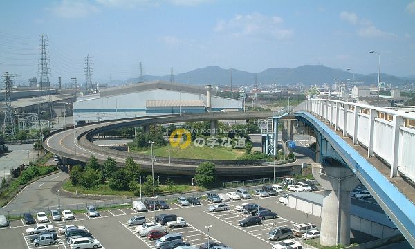 飾磨臨海大橋右岸取付橋（2003年撮影）